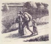 The Vagrants Camille Pissarro